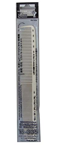 ProHairTools YS Park 335 Extra langer feiner Schneidkamm in Graphit Y.S.Park