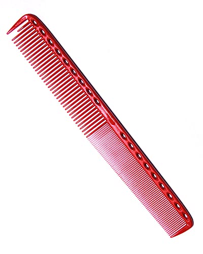 Young Park Haarschneidekamm Nr. 335, Farbe rot, 21,5 cm lang, fe