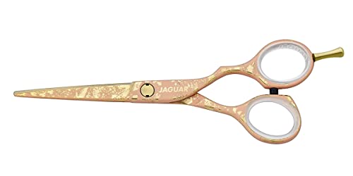 JAGUAR Friseurschere Haarschere NATURAL GLOW 5.5 Zoll Offset Slice-Schneide allergieneutral