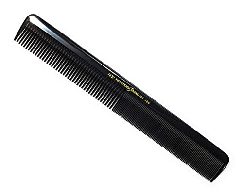 Hercules Sägemann 1637-480 Profi Haarschneidekamm Naturkautschuk Haarkamm mit 2 Zahnungen grob + fein - 8,5 Zoll - Universal-Kamm