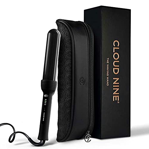 CLOUD NINE The Waving Wand - Lockenstab mit haarfreundlicher Styling-Technologie und Keramik-Beschichtung für gesünderes, glänzendes, kräftiges Haar - Ideal für weiche Wellen und sanfte Locken