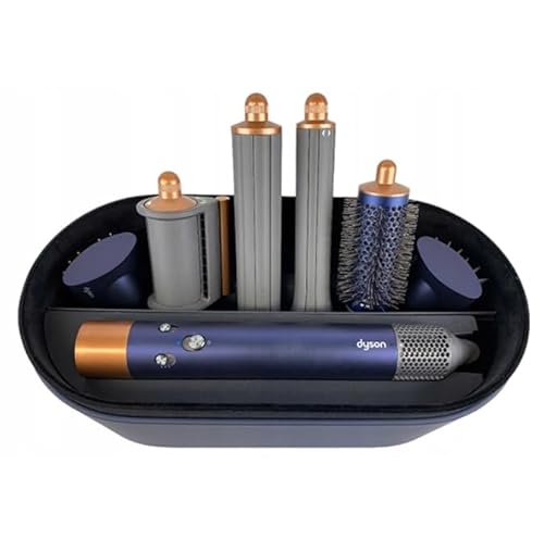 Dyson Airwrap Complete Short Multi Haarstyler Nachtblau/Kupfer, inkl 6 Aufsätze, Lockenwickler Warmluft, Haare kürzer als Brustlang Lockenstab verschiedenen Aufsätzen Warmluftbürste Föhnbürste