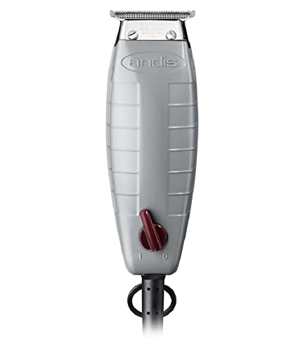 Andis, T-Outliner Trimmer – Hochgeschwindigkeits-Edelstahl-T-Klinge Mit Schmalen Zähnen, Leiser Hochgeschwindigkeits-220-v-Magnetmotor – Für Beilagen, Trockenrasur Und Schattierungen, 700 G, Silber