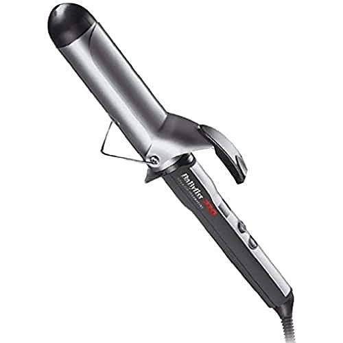 Babyliss Pro BAB2275TTE Lockeneisen Computer Iron Titanium-Tourmalin, 38 mm Schwarz, Grau
