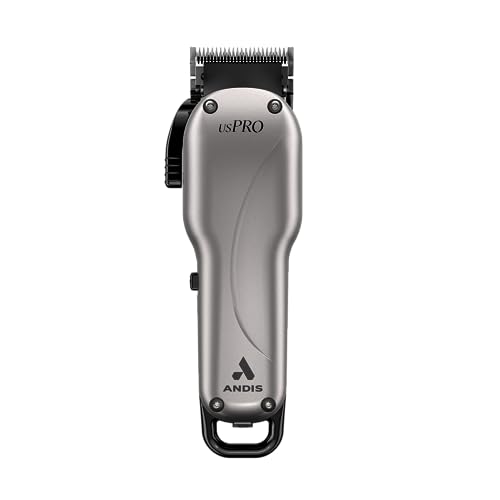 Andis 73135 LCL Akku-Haarschneider/Trimmer mit verstellbarer Klinge usPro Li – Silber
